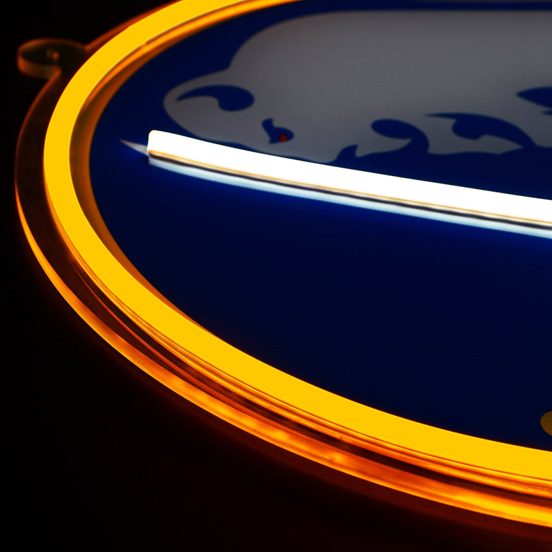 Buffalo Sabres: Die-Cut LED Neon Sign