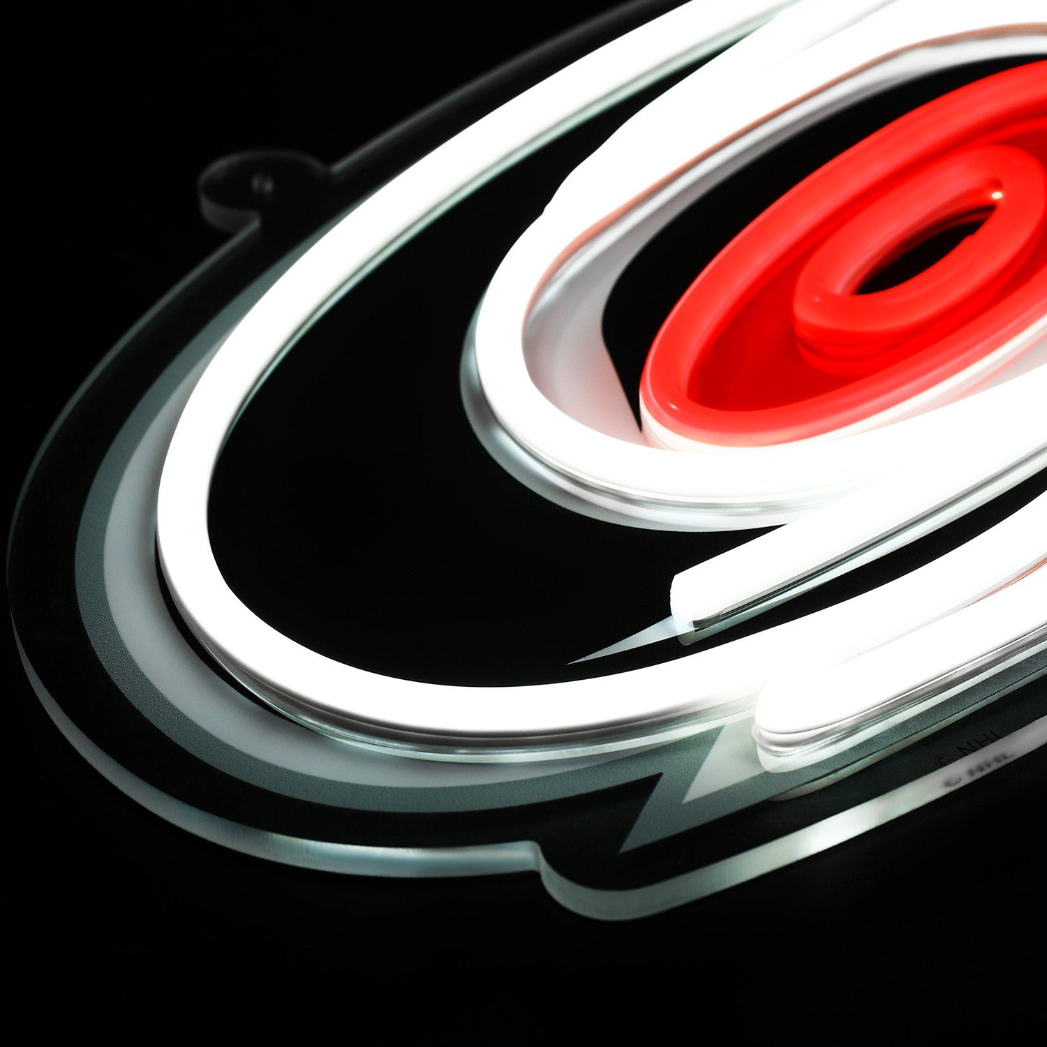 Carolina Hurricanes: Die-Cut LED Neon Sign