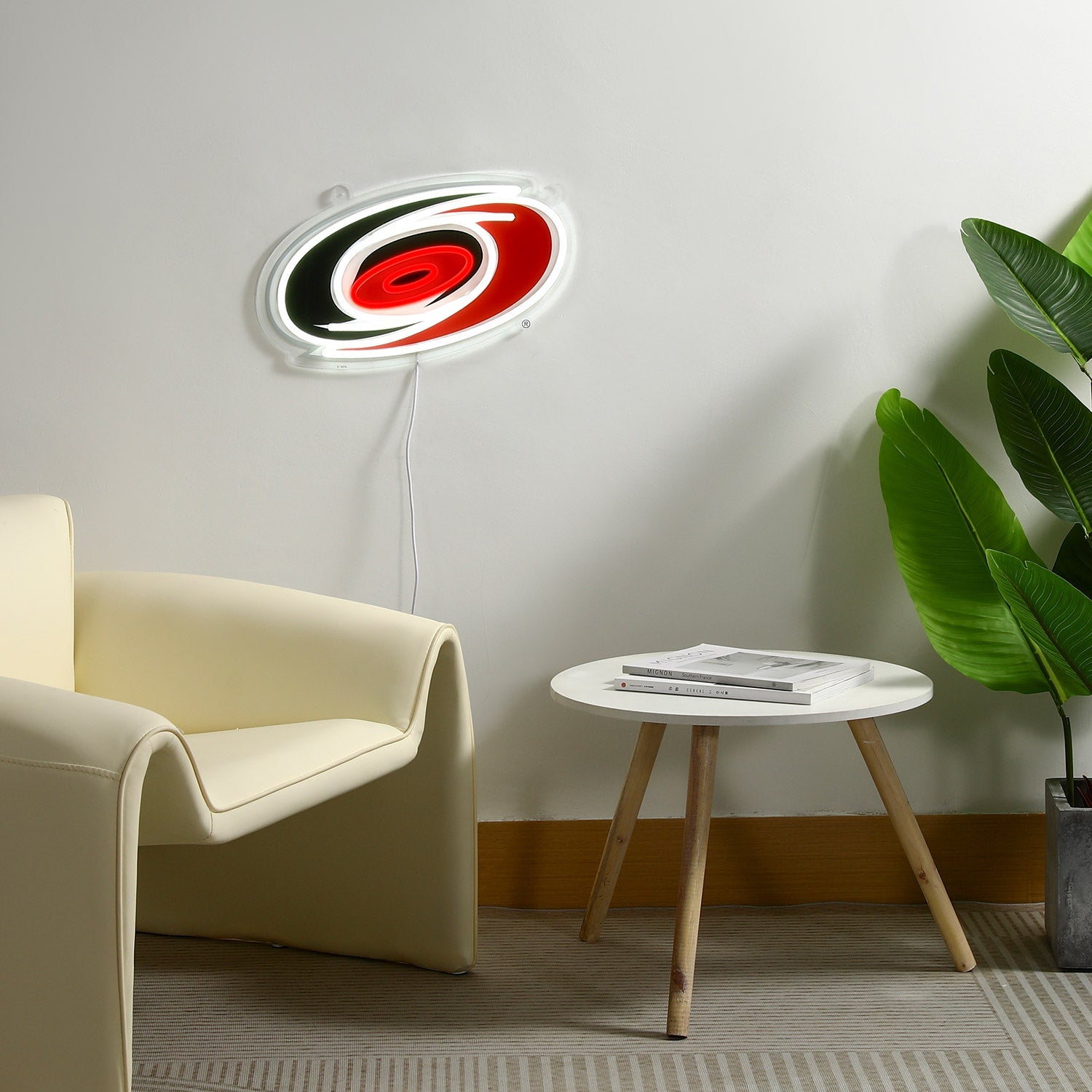 Carolina Hurricanes: Die-Cut LED Neon Sign