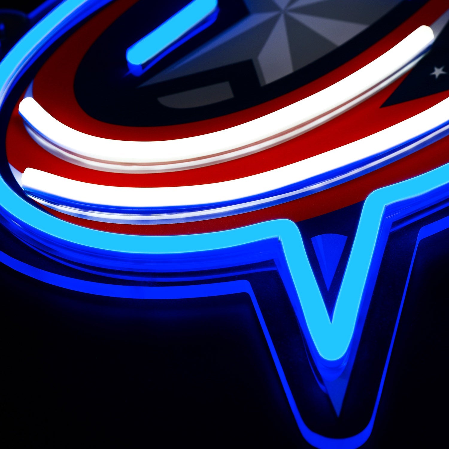 Columbus Blue Jackets: Die-Cut LED Neon Sign