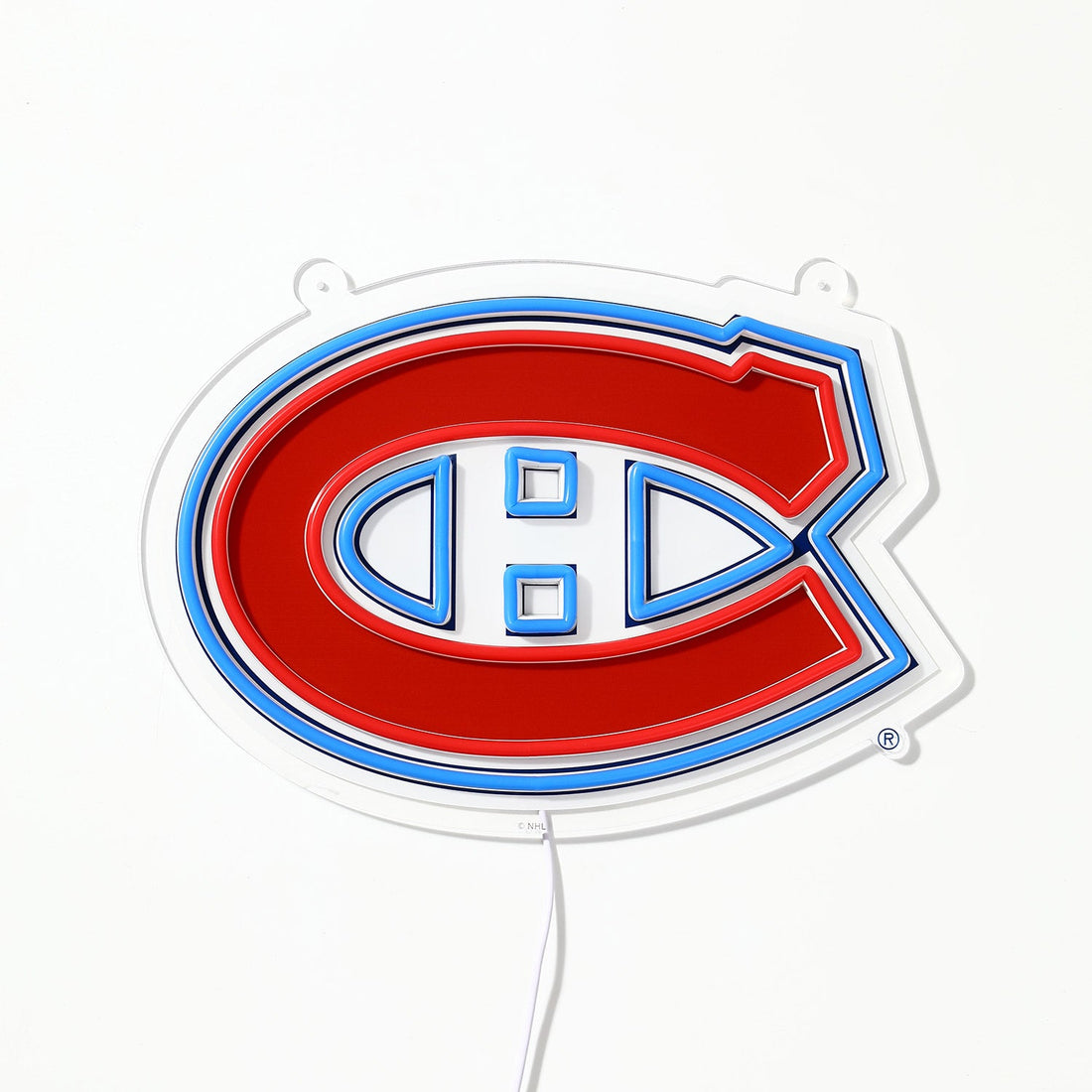 Montreal Canadiens: Die-Cut LED Neon Sign