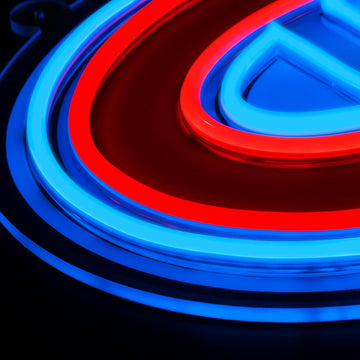 Montreal Canadiens: Die-Cut LED Neon Sign