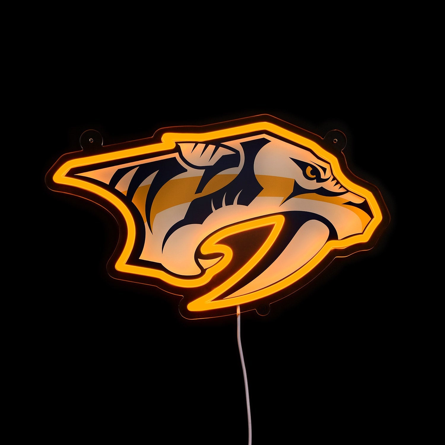 Nashville Predators: Die-Cut LED Neon Sign