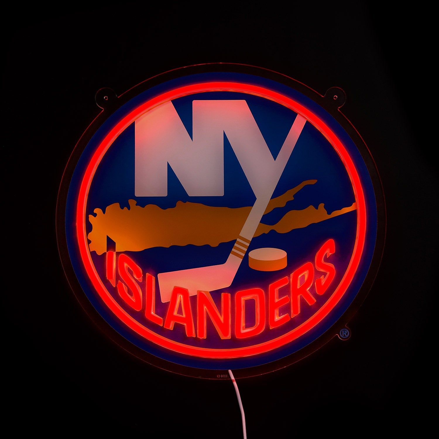 New York Islanders: Die-Cut LED Neon Sign