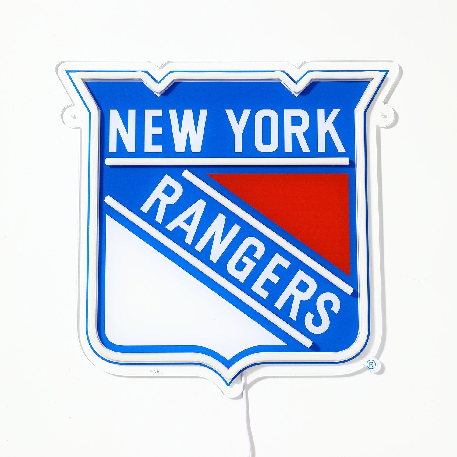 New York Rangers: Die-Cut LED Neon Sign