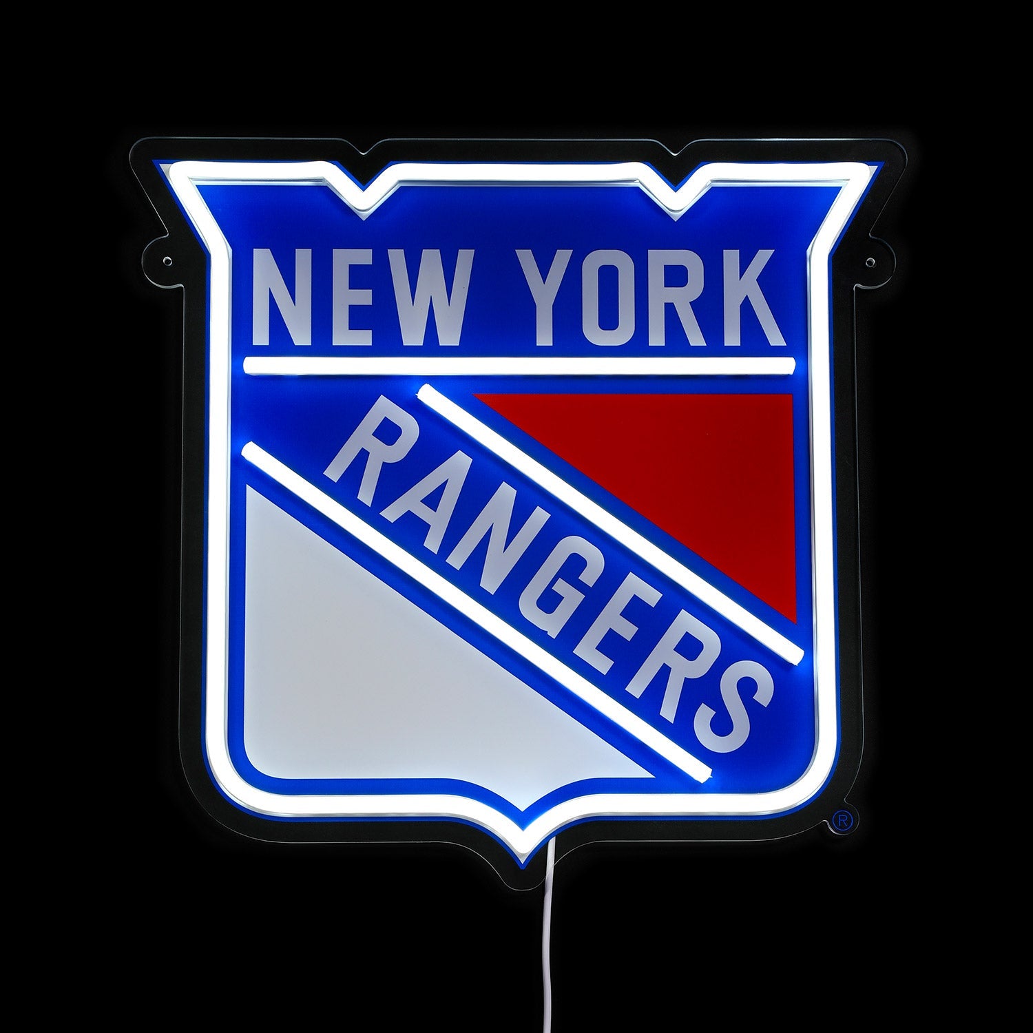 New York Rangers: Die-Cut LED Neon Sign
