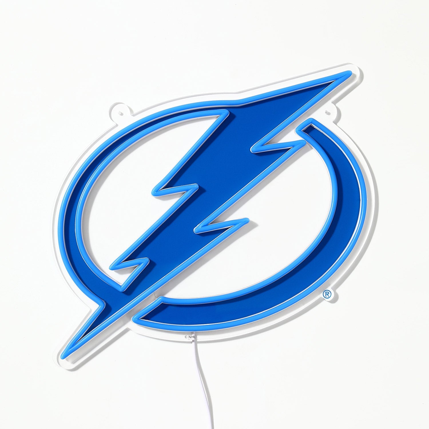 Tampa Bay Lightning: Die-Cut LED Neon Sign