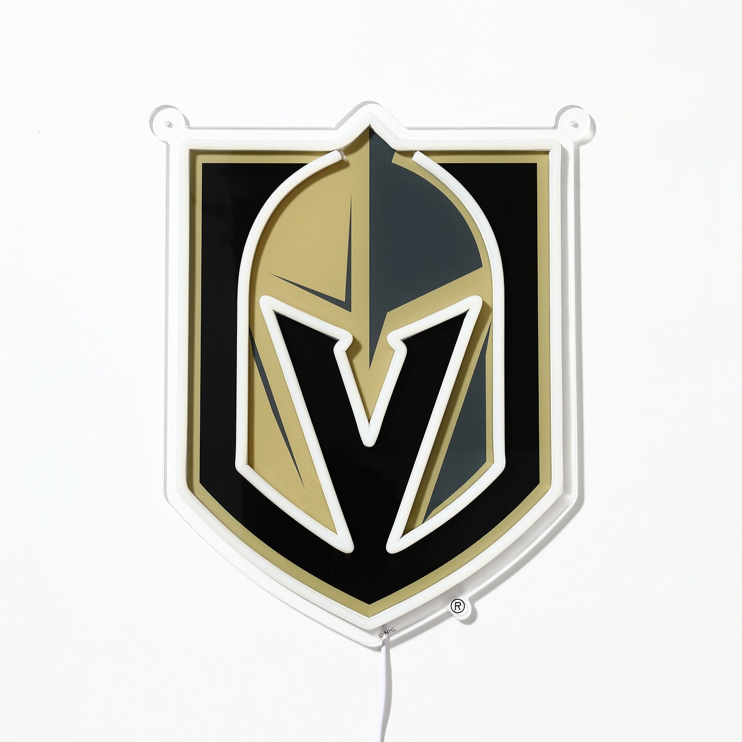Vegas Golden Knights: Die-Cut LED Neon Sign