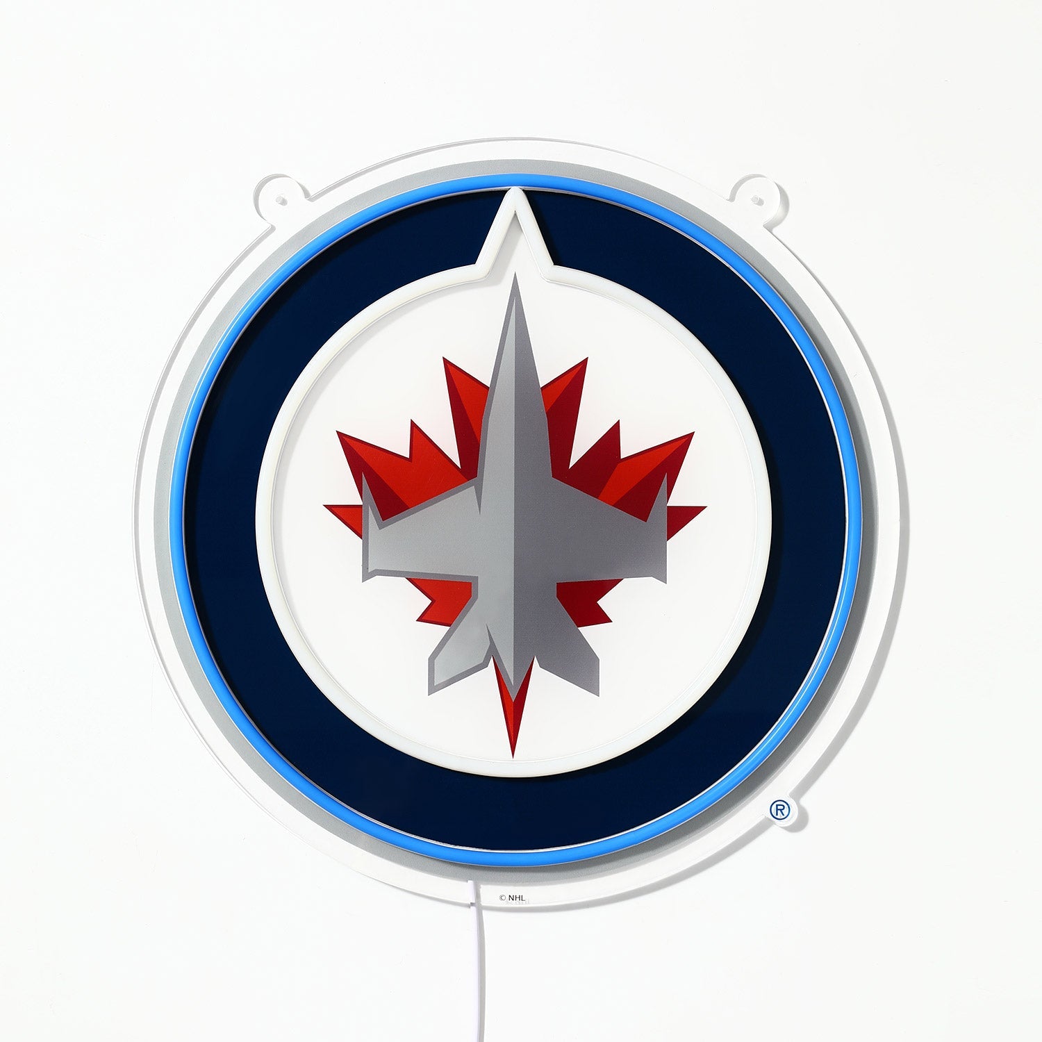 Winnipeg Jets: Die-Cut LED Neon Sign