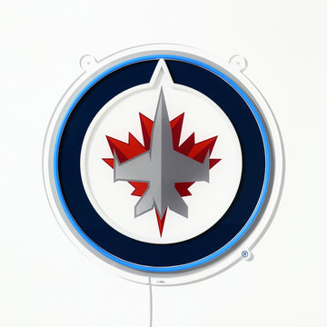 Winnipeg Jets: Die-Cut LED Neon Sign
