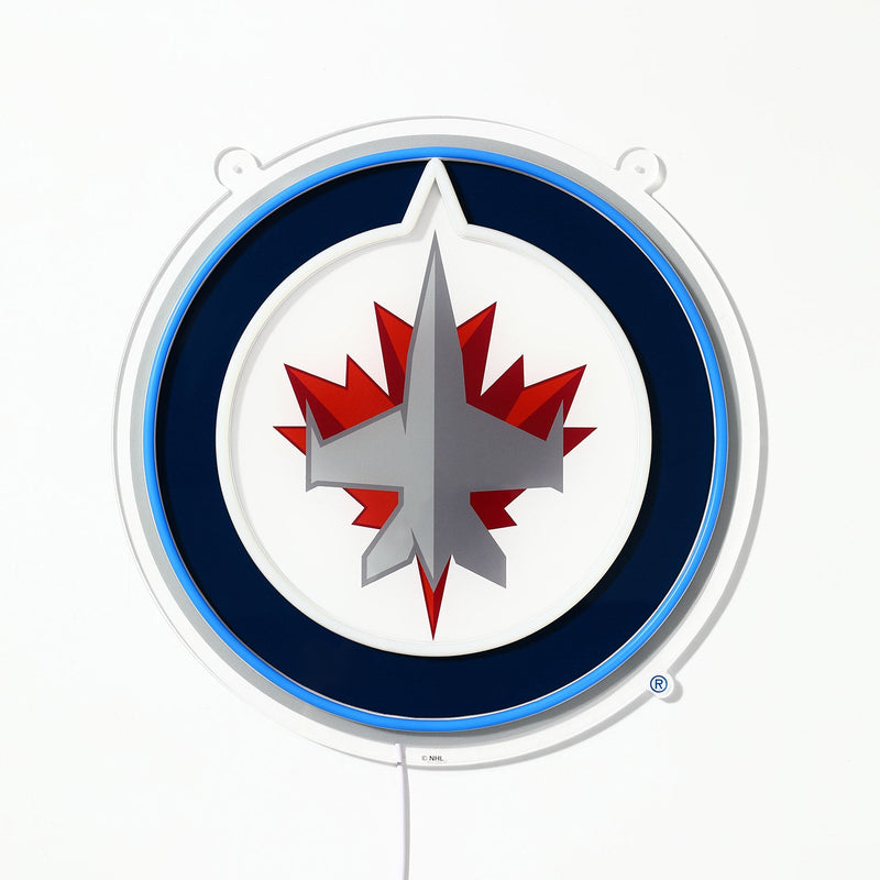 Winnipeg Jets: Die-Cut LED Neon Sign