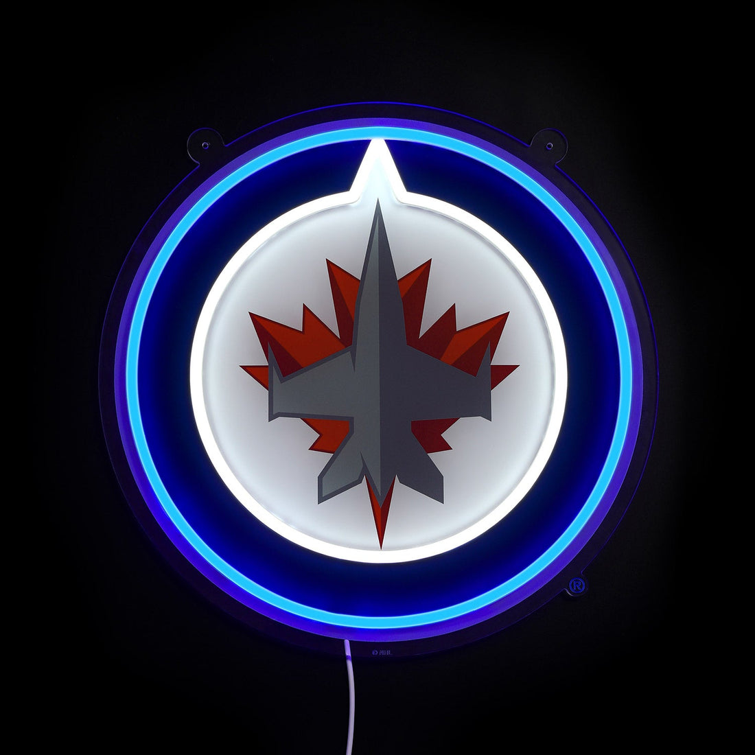 Winnipeg Jets: Die-Cut LED Neon Sign