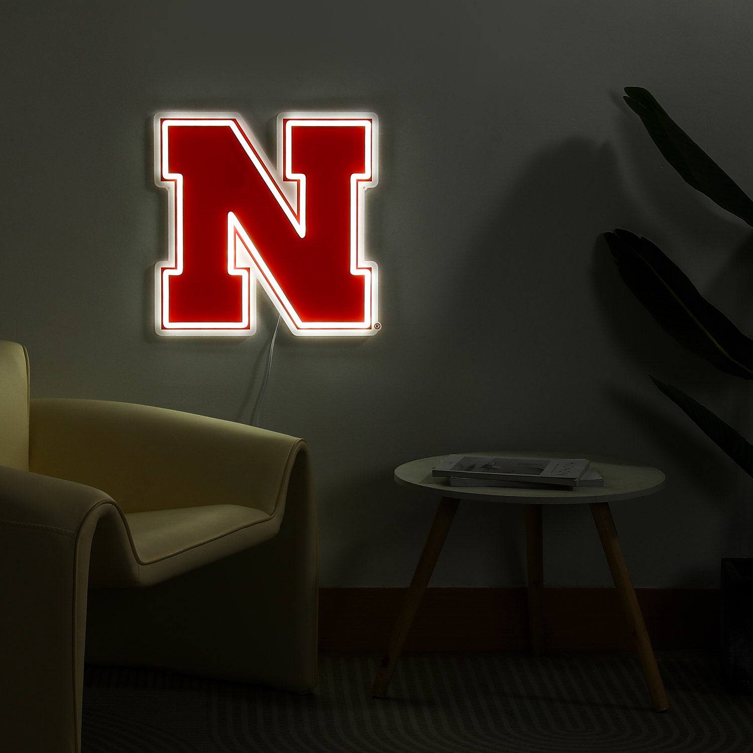 Nebraska Cornhuskers LED Neon Sign - Saturday Neon