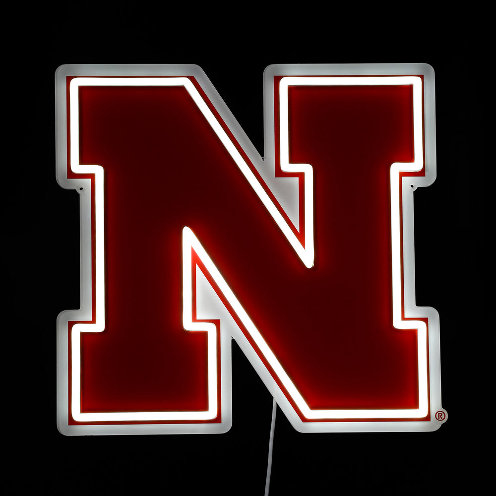 Nebraska Cornhuskers LED Neon Sign - Saturday Neon