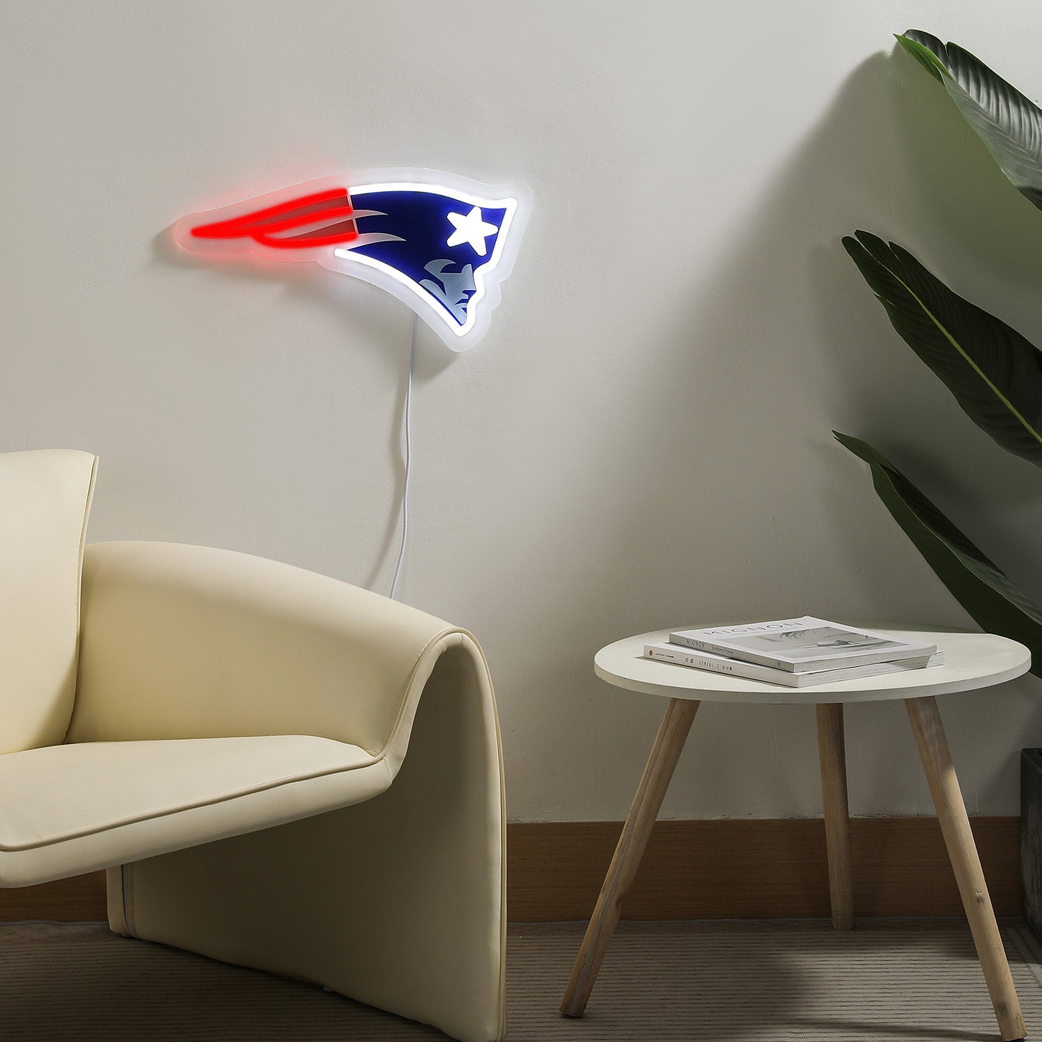 New England Patriots LED Neon Sign - Saturday Neon