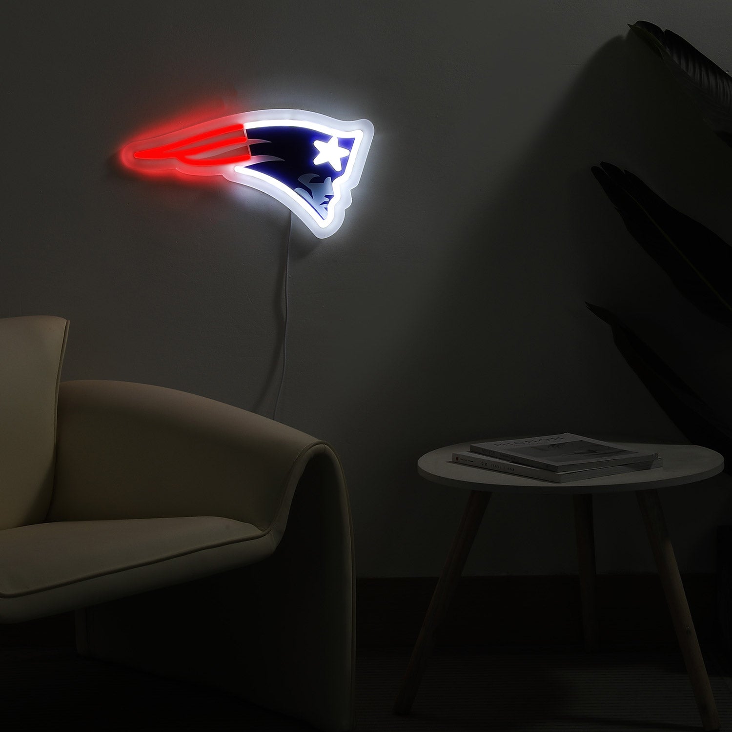New England Patriots LED Neon Sign - Saturday Neon