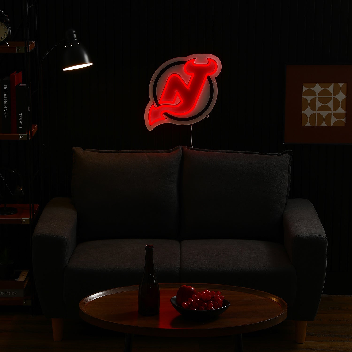 New Jersey Devils LED Neon Sign - Saturday Neon