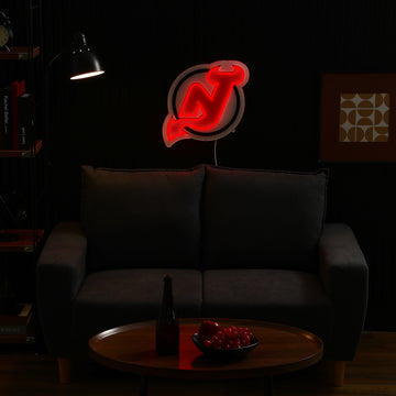 New Jersey Devils LED Neon Sign - Saturday Neon