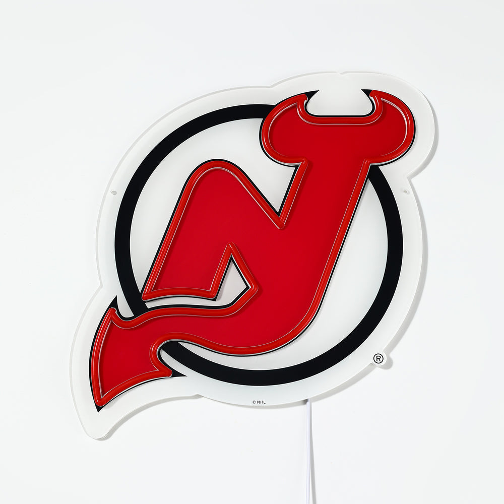 New Jersey Devils LED Neon Sign - Saturday Neon