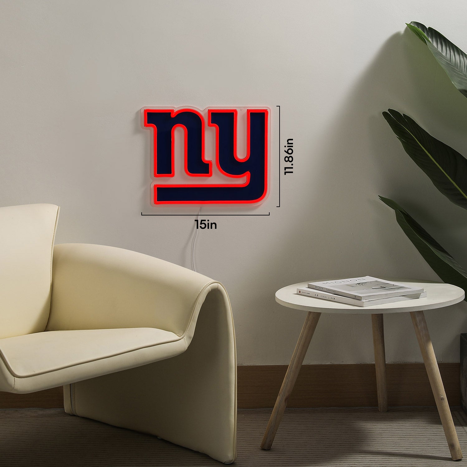 New York Giants LED Neon Sign - Saturday Neon
