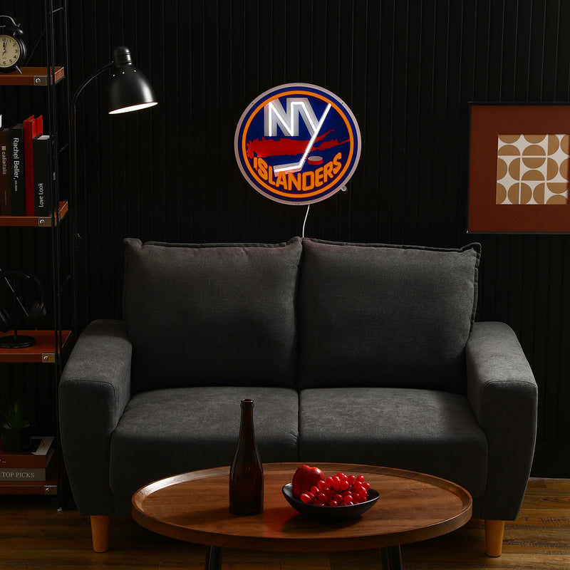 New York Islanders LED Neon Sign - Saturday Neon