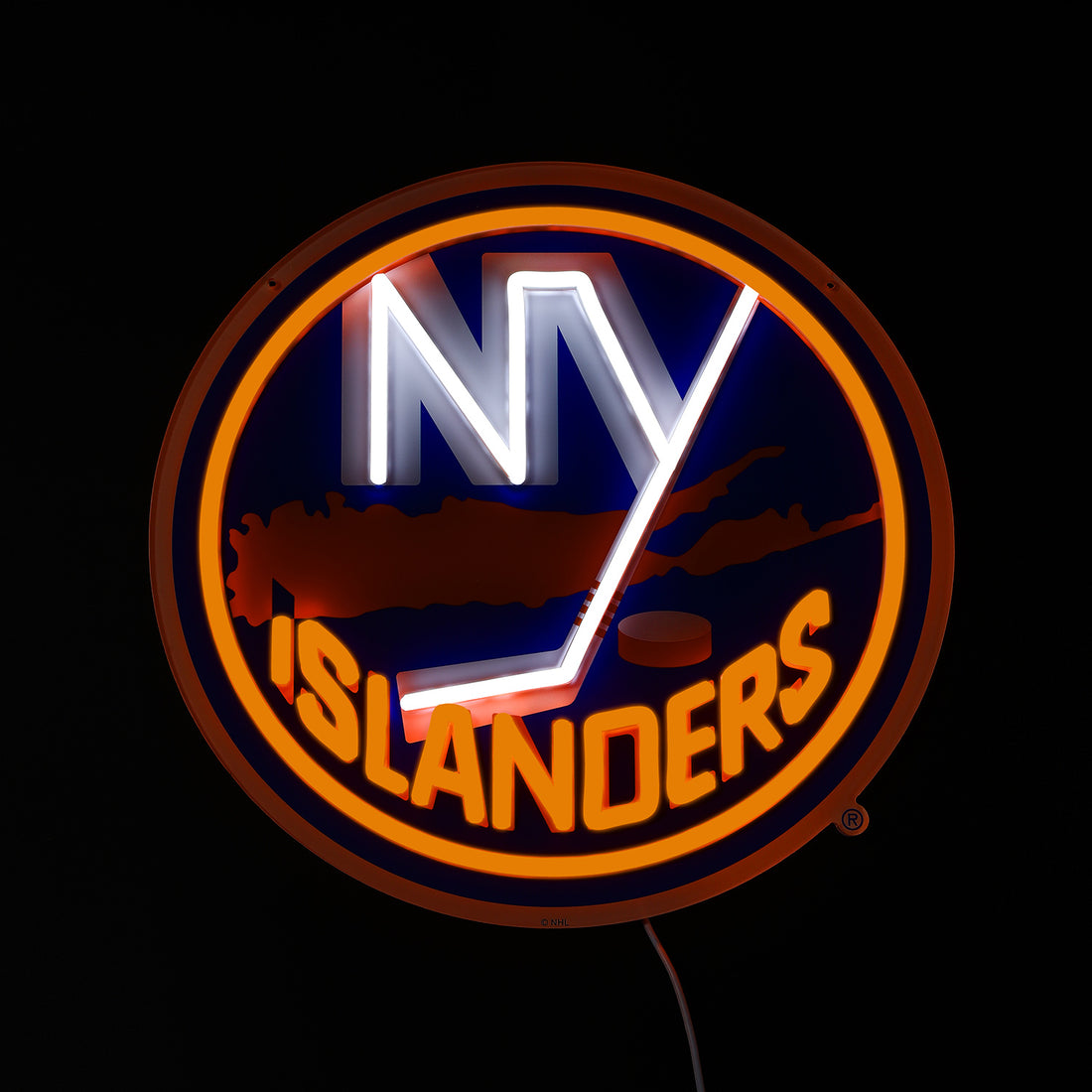 New York Islanders LED Neon Sign - Saturday Neon