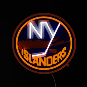New York Islanders LED Neon Sign - Saturday Neon