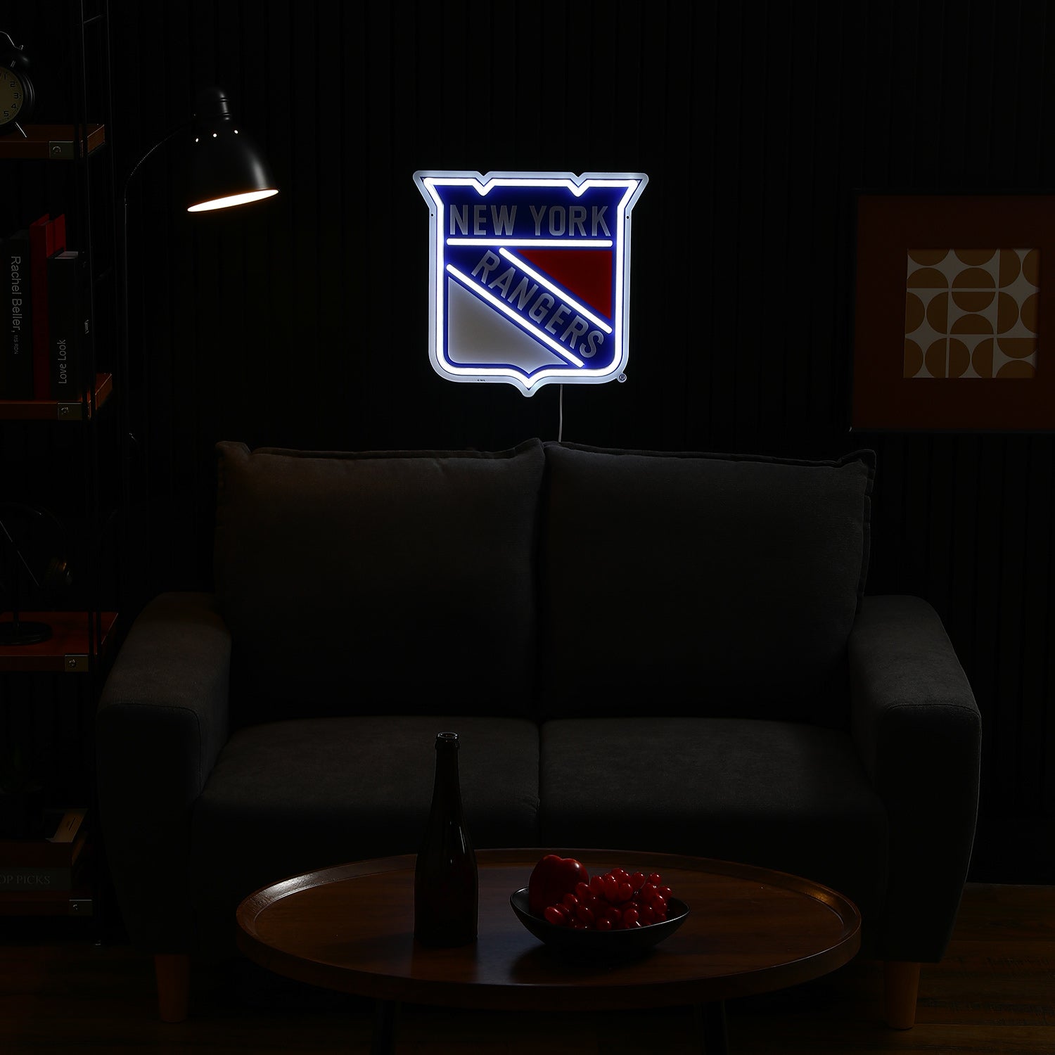 New York Rangers LED Neon Sign - Saturday Neon
