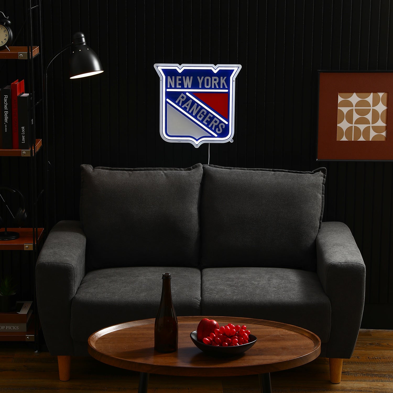 New York Rangers LED Neon Sign - Saturday Neon