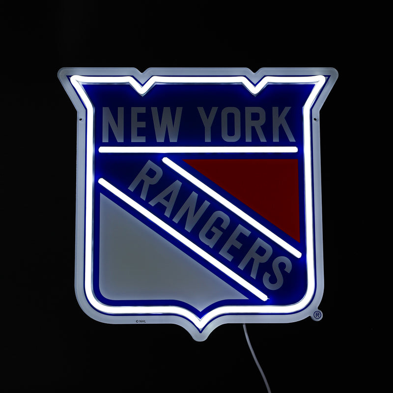 New York Rangers LED Neon Sign - Saturday Neon