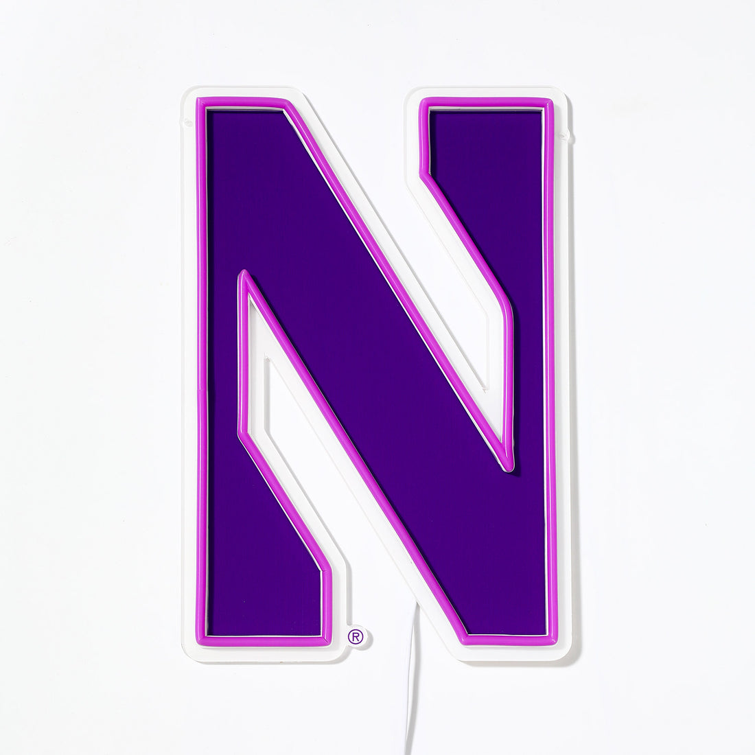 Northwestern Wildcats LED Neon Sign - Saturday Neon