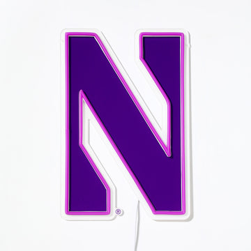 Northwestern Wildcats LED Neon Sign - Saturday Neon
