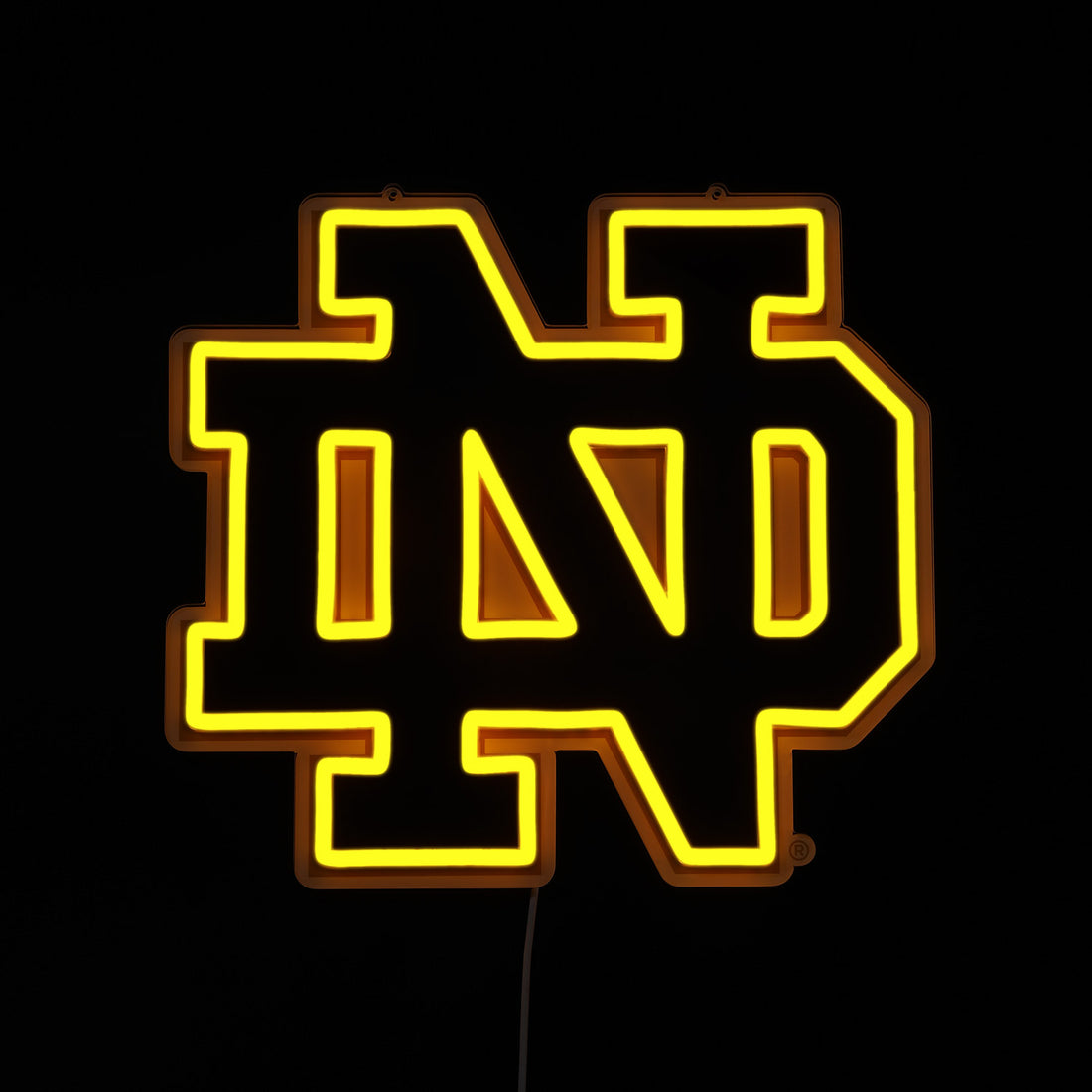 Notre Dame Fighting Irish LED Neon Sign - Saturday Neon