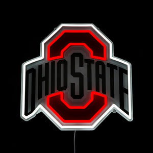 Ohio State Buckeyes LED Neon Sign - Saturday Neon