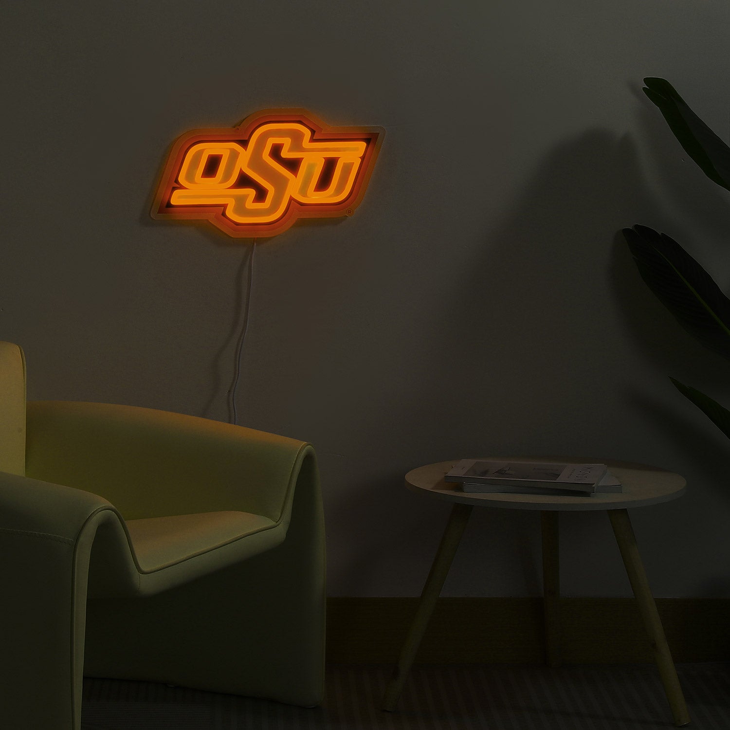 Oklahoma State Cowboys LED Neon Sign - Saturday Neon