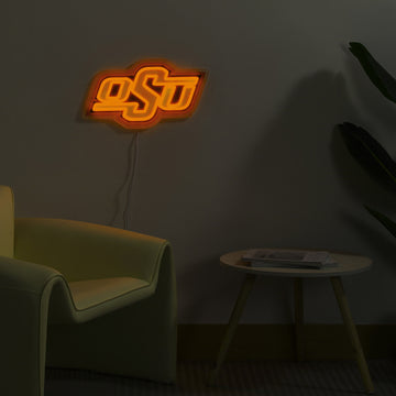 Oklahoma State Cowboys LED Neon Sign - Saturday Neon