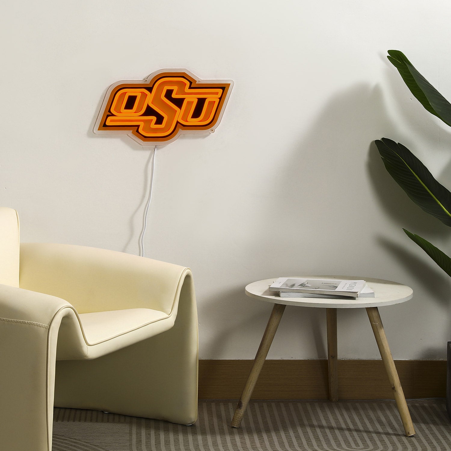 Oklahoma State Cowboys LED Neon Sign - Saturday Neon