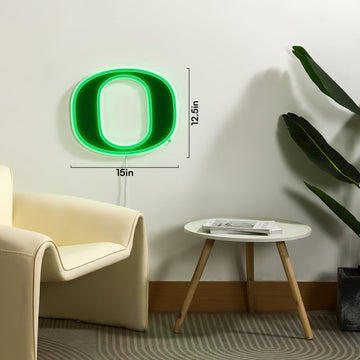 Oregon Ducks LED Neon Sign - Saturday Neon