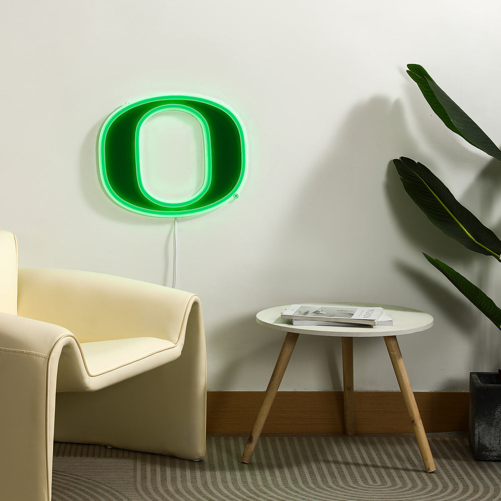 Oregon Ducks LED Neon Sign - Saturday Neon