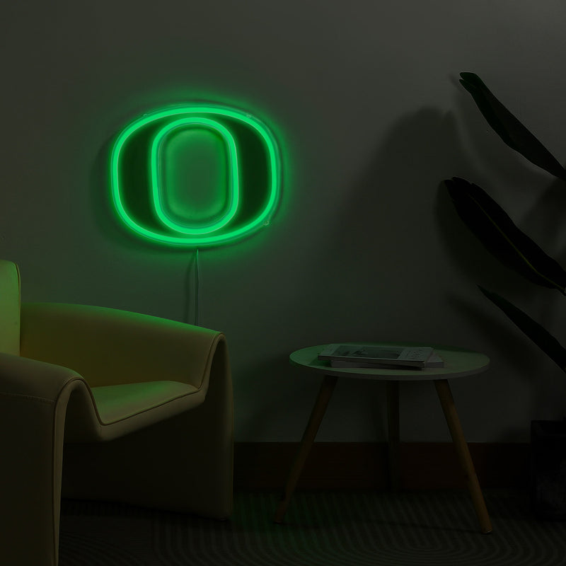 Oregon Ducks LED Neon Sign - Saturday Neon