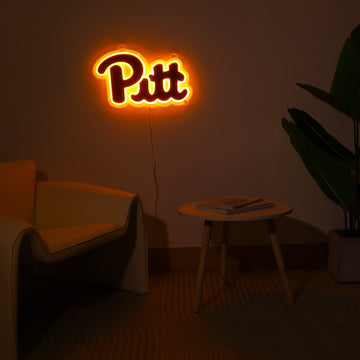 Pitt Panthers LED Neon Sign - Saturday Neon