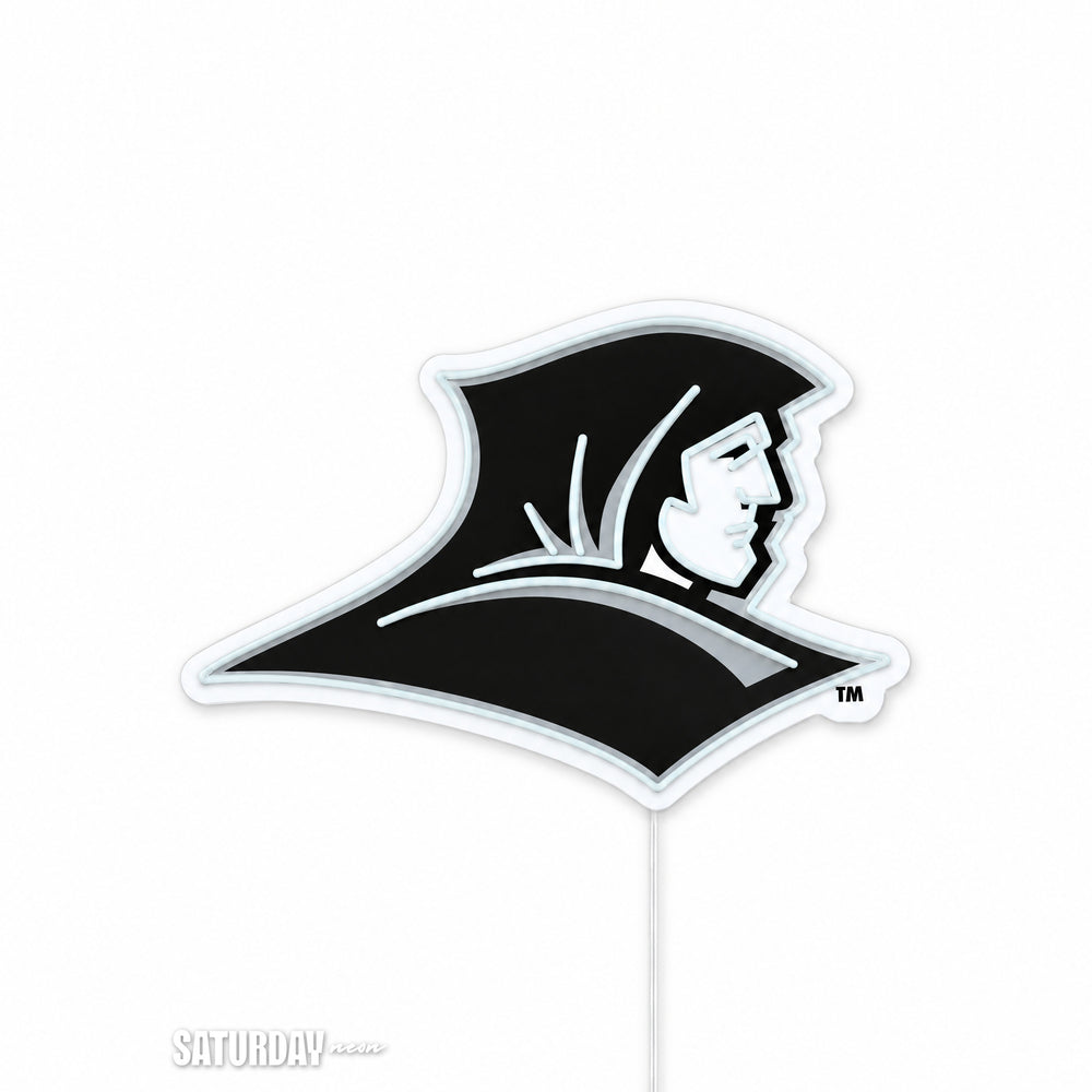 Providence Friars LED Neon Sign - Max (32" x 22.63") switched off - Saturday Neon