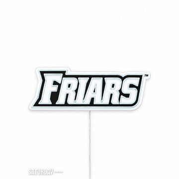 Providence Friars Wordmark LED Neon Sign - 24" x 8.37" switched off - Saturday Neon