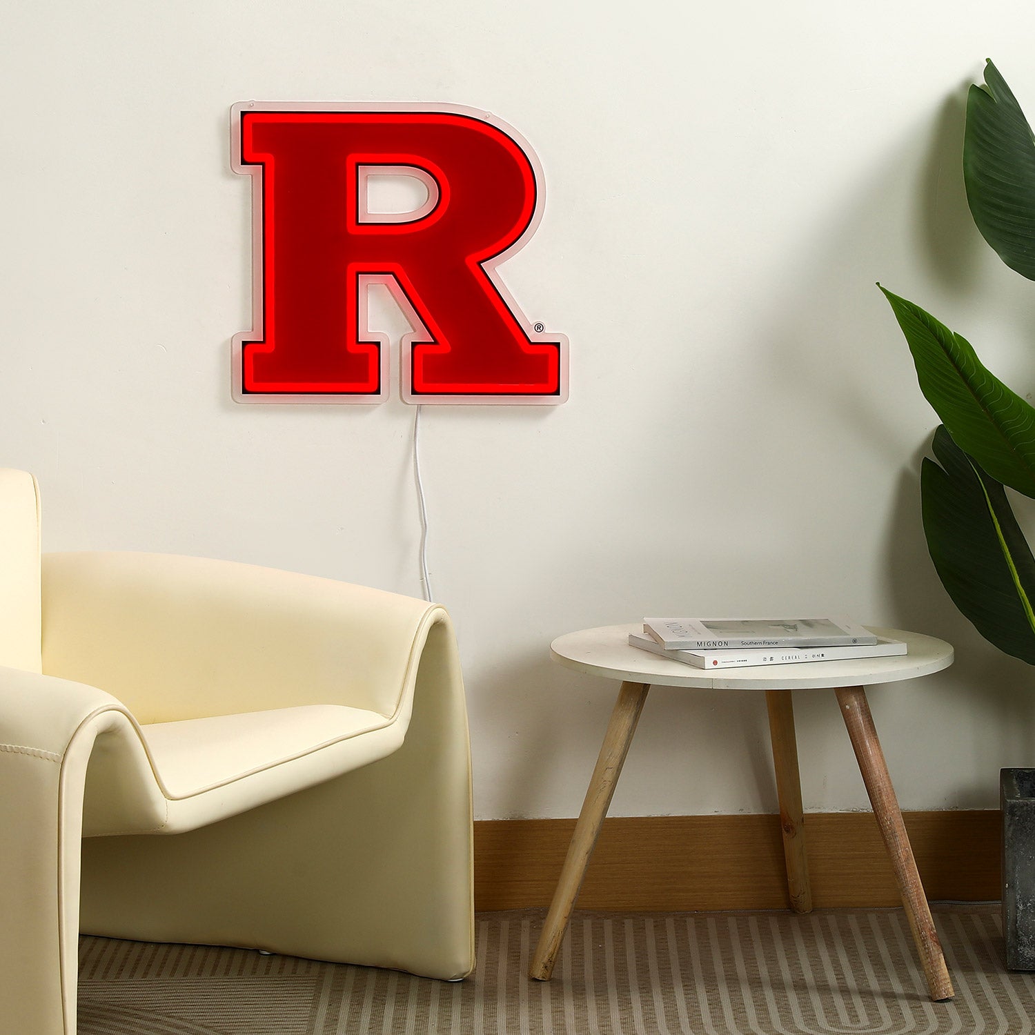 Rutgers Scarlet Knights LED Neon Sign - Saturday Neon