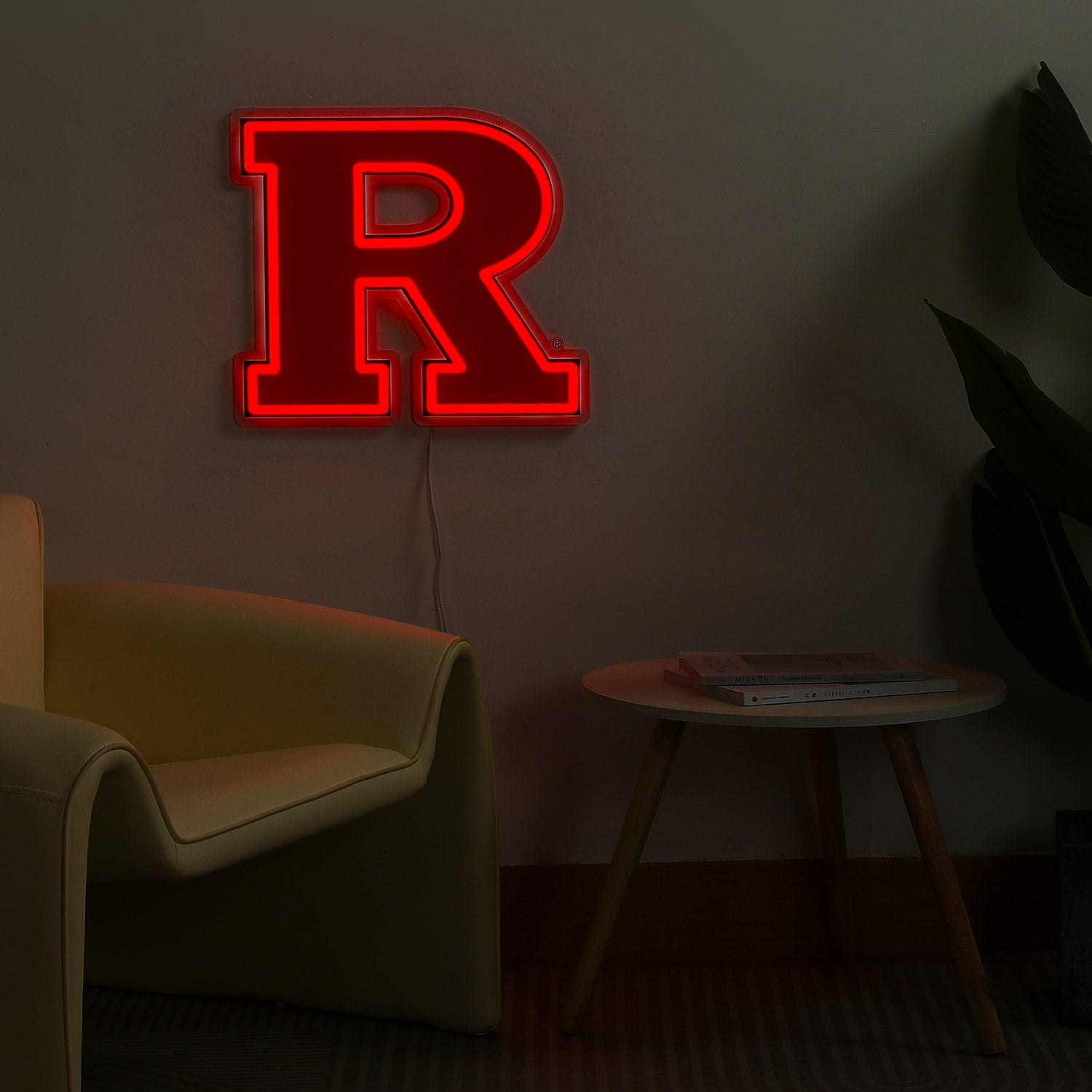 Rutgers Scarlet Knights LED Neon Sign - Saturday Neon