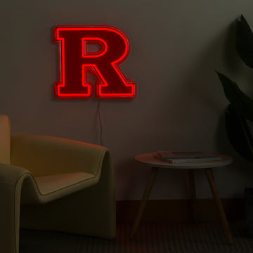 Rutgers Scarlet Knights LED Neon Sign - Saturday Neon