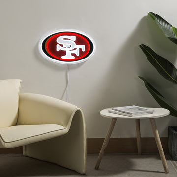 San Francisco 49ers LED Neon Sign - Saturday Neon