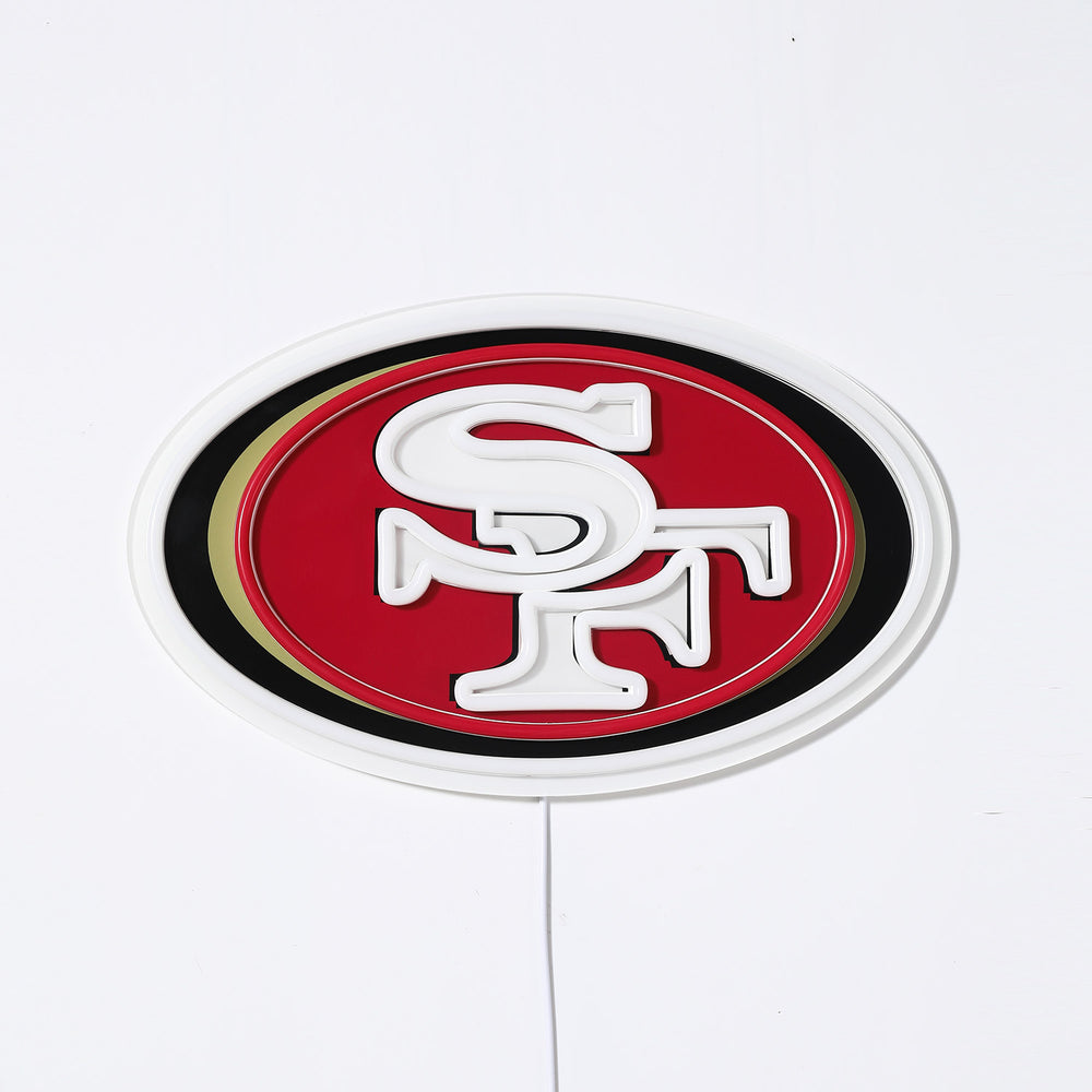San Francisco 49ers LED Neon Sign - Saturday Neon