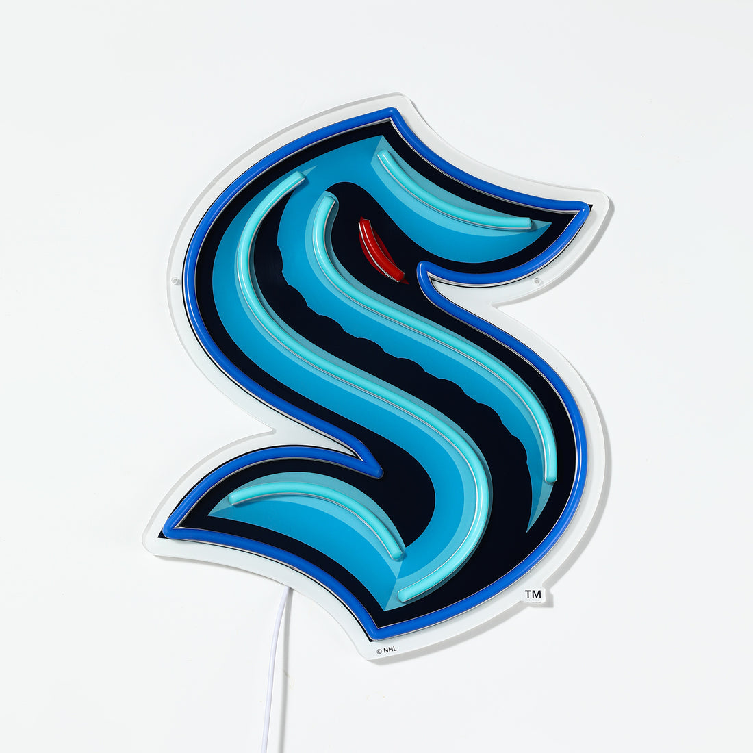 Seattle Kraken LED Neon Sign - Saturday Neon