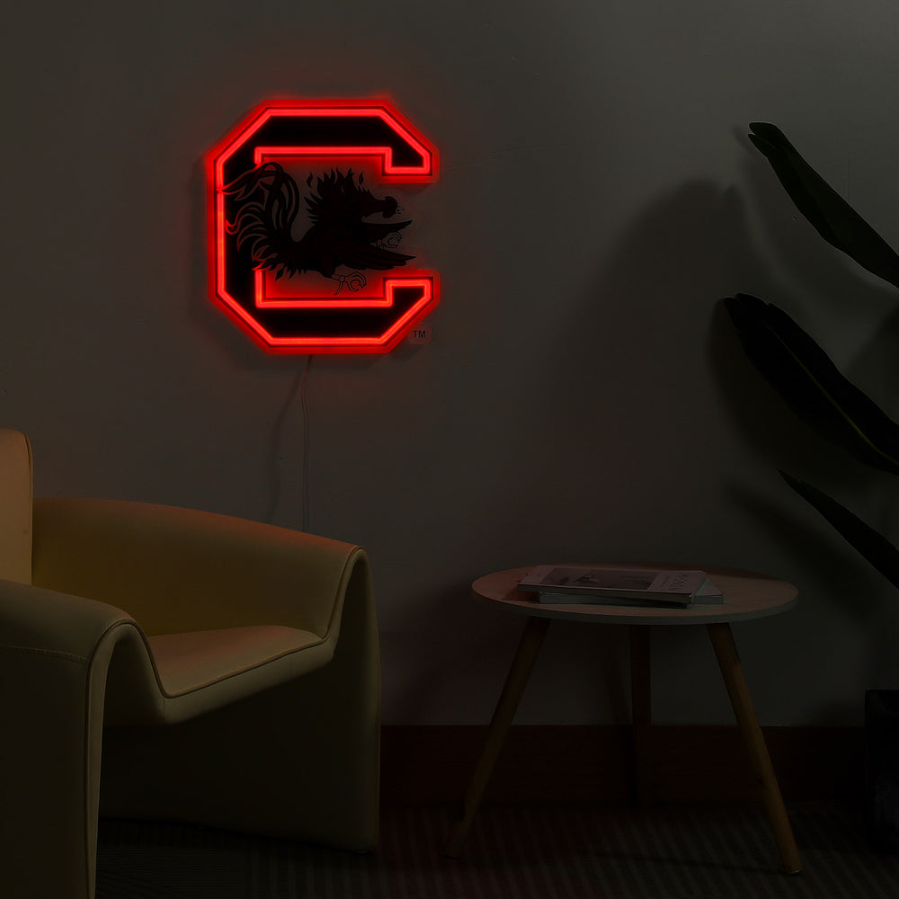 South Carolina Gamecocks LED Neon Sign - Saturday Neon